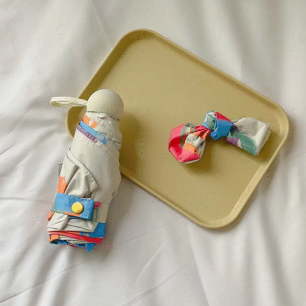 Rainbow Mini Portable Folding Umbrella