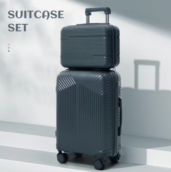 Pink Universal Wheel Travel Suitcase Set