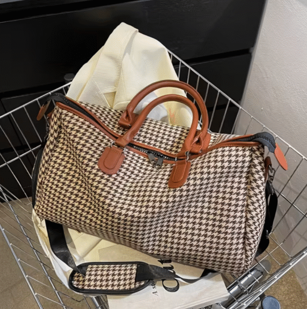 Brown Four One Large Capacity Travel Bag