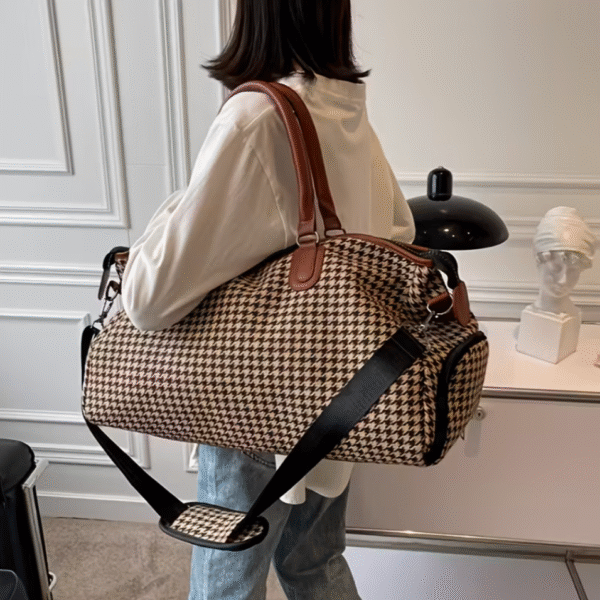 Brown Four One Large Capacity Travel Bag