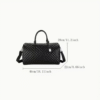 Black Diamond Pattern Large Capacity Travel Tote