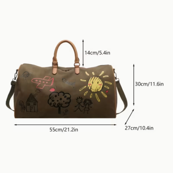 Large Capacity Short Distance Travel Tote