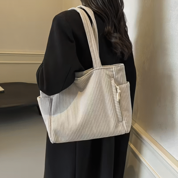 Screenshot 2025-11-04 at 10.05.43 Women Large Capacity Corduroy Tote Bag