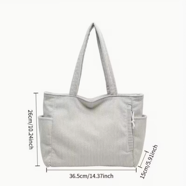 Screenshot 2025-11-04 at 10.05.52 Women Large Capacity Corduroy Tote Bag