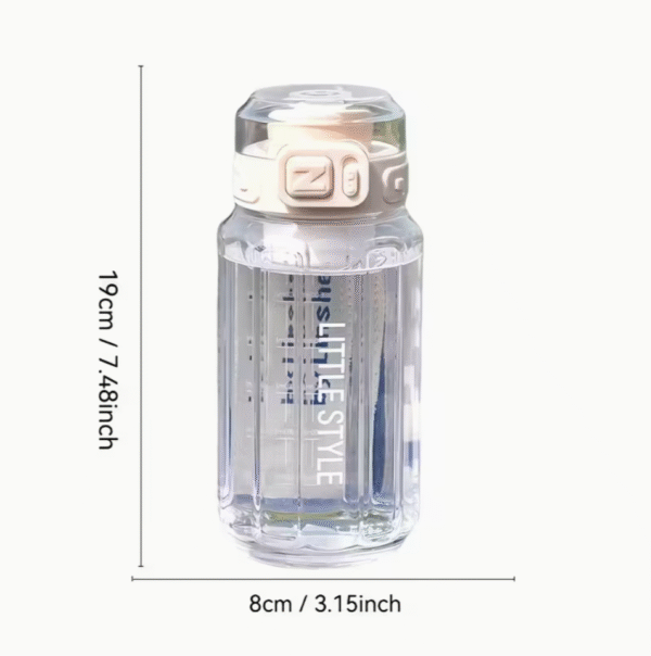 600ml White Large Capacity Fitness Outdoor Water Cup