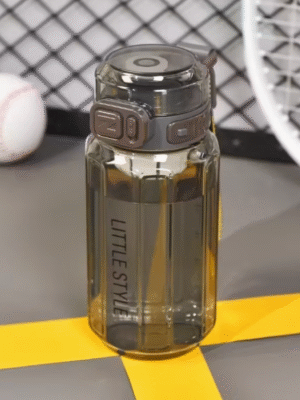 600ml Black Large Capacity Fitness Outdoor Water Cup